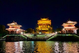 Provincia de Jiangsu . R&iacute;o Fengcheng