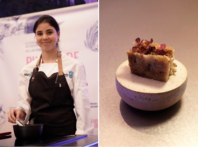 Caleña Cristina Massuh y su KatsuCardo sando