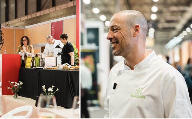 AOVE chef y Lucia Matas