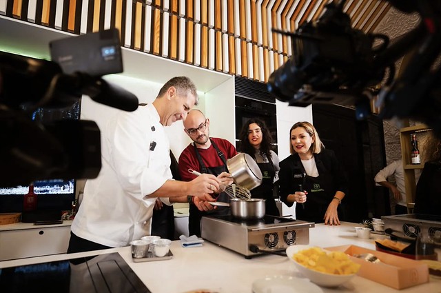 Paco Roncero bocadillo de oro liquido