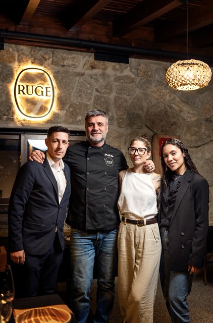 Ruge Rubén Iborra y familia