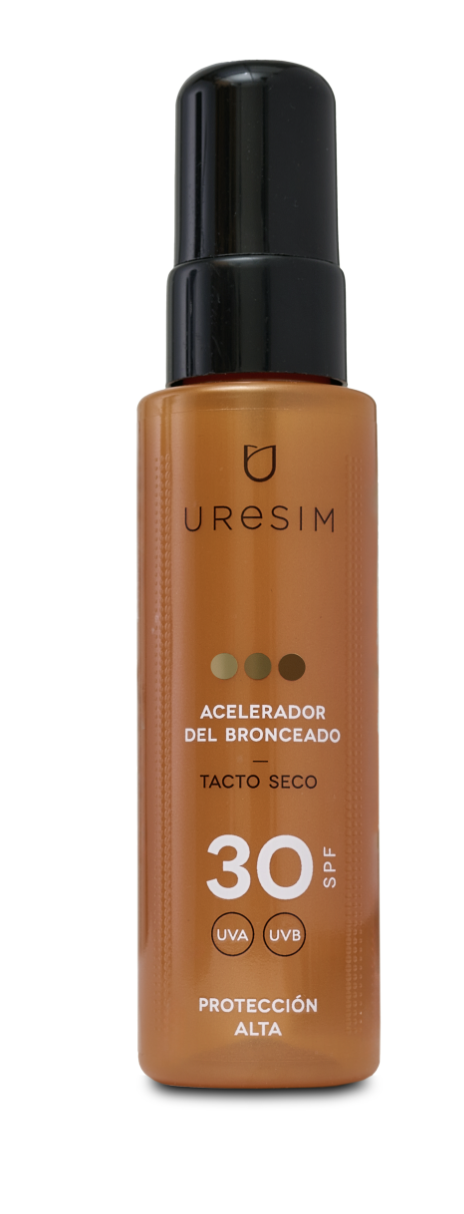 Uresim acelerador bronceado