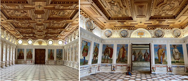Innsbruck Castillo de Ambras sala renacentista