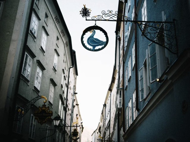Salzburgo Arthotel Blaue Gans