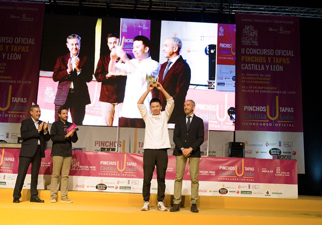 Concurso de Pinchos y Tapas CYL Jiale Pan Ganador
