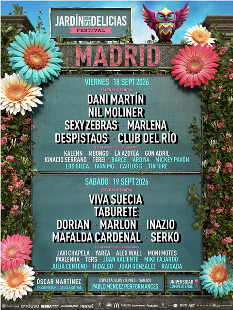 Jardin de las Delicias cartel
