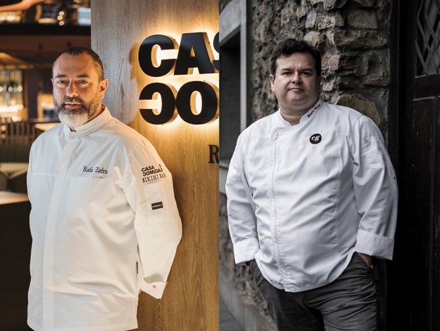 Fabada Rafa Zafra y Marcos Morán