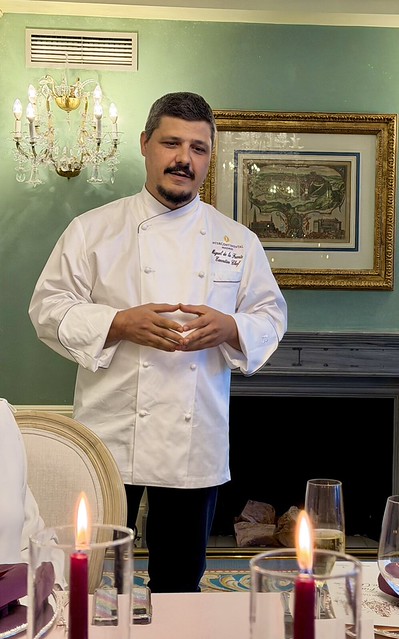 Intercontinental chef Miguel de la Fuente