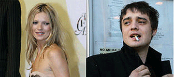 Doherty se intenta suicidar al saber que Kate Moss está con otro