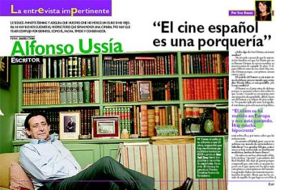 Alfonso Uss&iacute;a: "El cine espa&ntilde;ol es una porquer&iacute;a"
