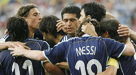 Argentina - Holanda, choque frontal