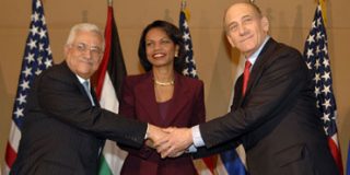 Bush, &iquest;el salvador de Palestina?
