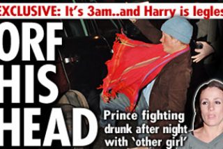 El pr&iacute;ncipe Enrique, de soldado a borracho agresivo