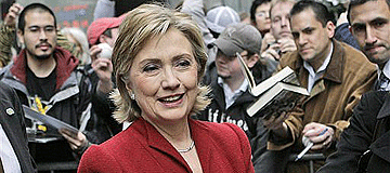 Hillary Clinton lidera la carrera dem&oacute;crata hacia la presidencia