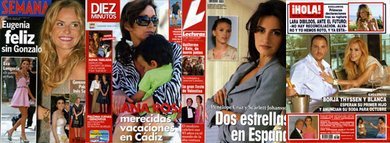 Borja Thyssen y Pipi Estrada, pap&aacute;s de verano