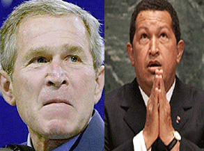 Ch&aacute;vez acusa a Bush de ordenar su muerte