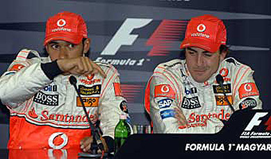 Hamilton: "Alonso y yo nos llevábamos muy bien"