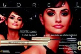 L'Or&eacute;al admite que las pesta&ntilde;as de Pen&eacute;lope Cruz son falsas