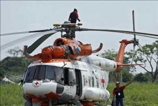 Colombia dice que Caracas est&aacute; interesada en retirar aeronaves de rescate