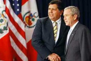 Bush invita al presidente Garc&iacute;a a Estados Unidos para reuni&oacute;n sobre desarrollo sustentable