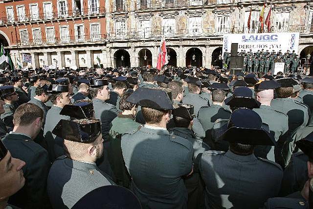 El Gobierno ZP amenaza a guardias civiles para que no se manifiesten este 18 de octubre