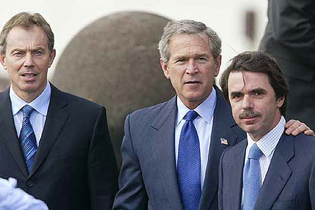 Bush premia a sus principales aliados internacionales e ignora a su amigo Aznar