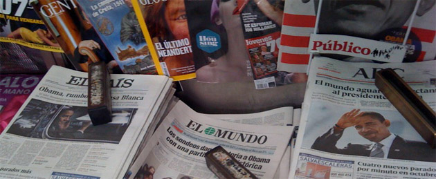 La prensa conservadora aguanta el tir&oacute;n mientras El Pa&iacute;s se hunde