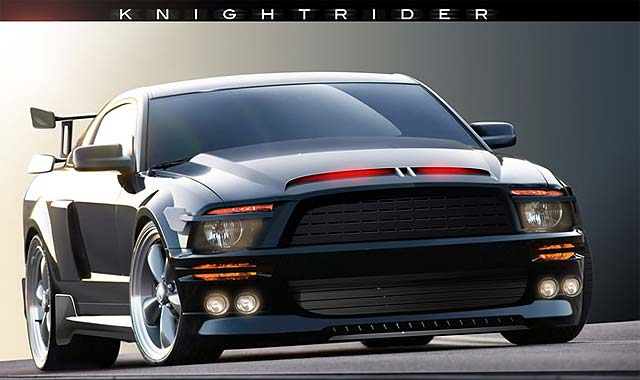 Os presentamos a 'Kitt', el nuevo coche fant&aacute;stico