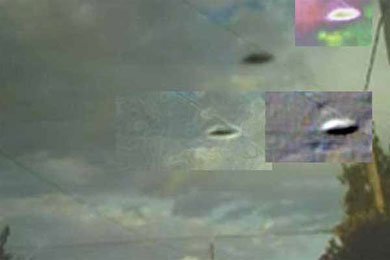 Expertos en ufolog&iacute;a avistan un OVNI en Chile