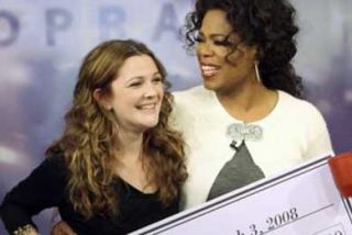 La actriz Drew Barrymore, solidaria con el hambre infantil en &Aacute;frica