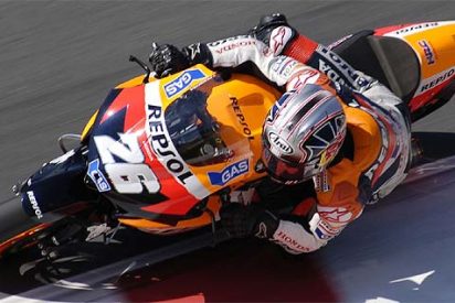 Calentando motores: ¡dales caña, Pedrosa!