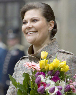 La princesa Victoria de Suecia celebra su fiesta onom&aacute;stica