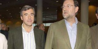 Esperanza Aguirre, Angel Acebes, Mariano Rajoy y P&iacute;o Garc&iacute;a-Escudero