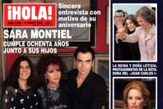 Sara Montiel sopla 80 velas