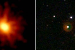 Una luminosa explosión de 7.500 millones de años de edad