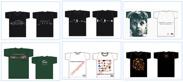 Las camisetas más "urbanitas"