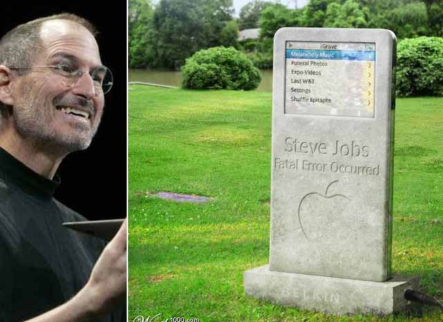 iGrave, la l&aacute;pida que Steve Jobs nunca imagin&oacute;