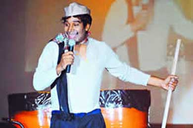 Vibrante show de Julio Sabala en Guayaquil