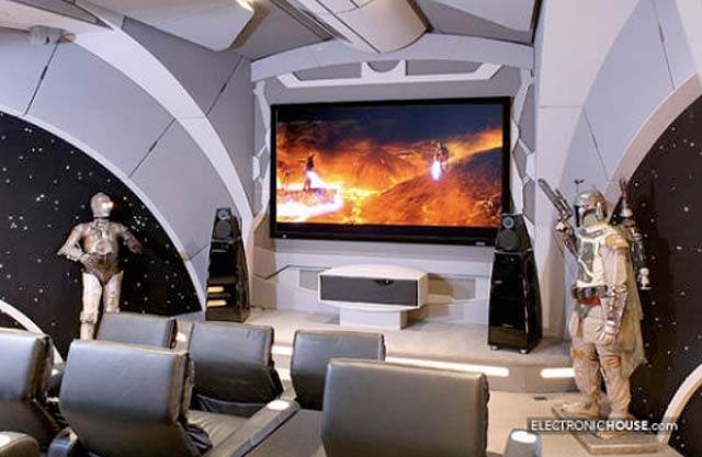 Top 10 de los m&aacute;s alucinantes 'home cinemas': La Estrella de la Muerte (7&ordm;)