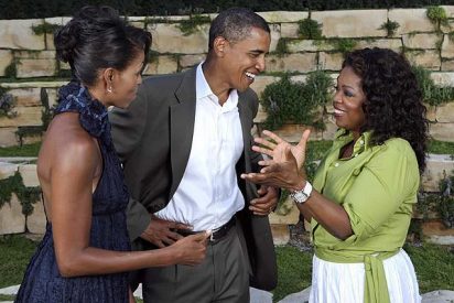 Michelle Obama y Laura Bush hacen buenas migas