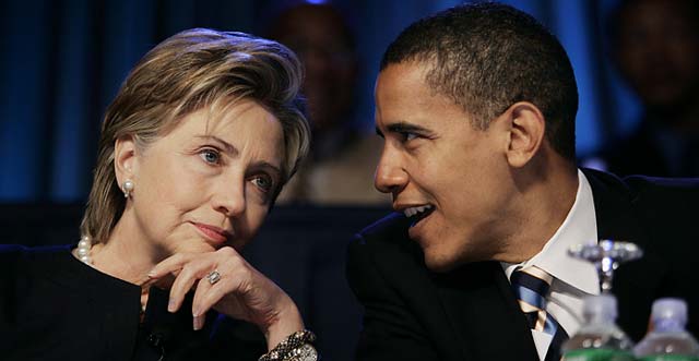 Gran expectaci&oacute;n ante el primer acto conjunto entre Clinton y Obama