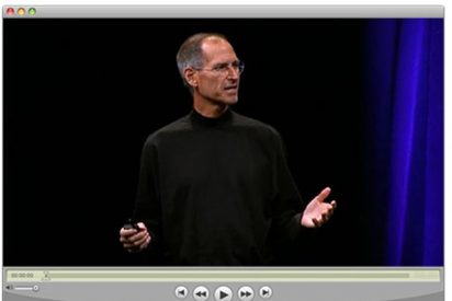 La 'Keynote', o lo que es lo mismo, la presentaci&oacute;n de Steve Jobs en la WWDC 2008