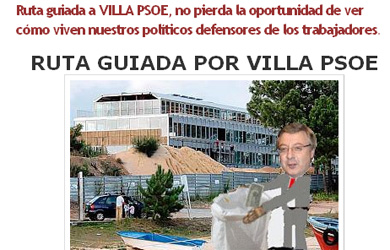 La prensa gallega veta una publicidad que ironizaba sobre Villa PSOE