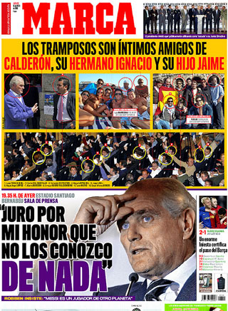 Calder&oacute;n s&iacute; conoc&iacute;a a los infiltrados
