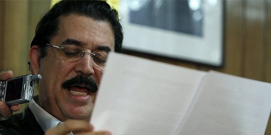 Zelaya renuncia a volver al poder en Honduras tras las elecciones del 29 de noviembre