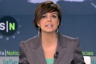 Cristina Villanueva en el informativo de laSexta.