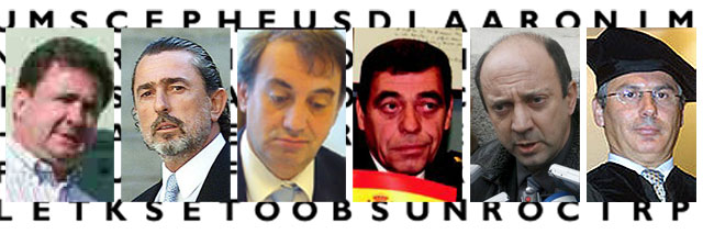 El chota, el pijo, el duro, el madero, el plumilla y el juez