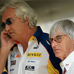 Briatore propone a Alonso bajarse el sueldo