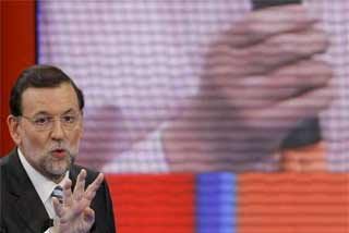 Rajoy: "No es f&aacute;cil un programa como &eacute;ste, pero es muy reconfortante"