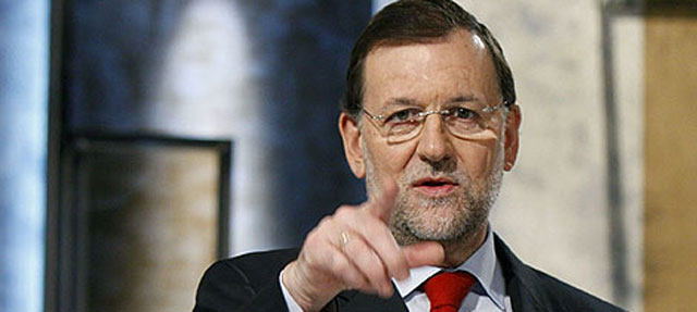 Mariano Rajoy: "El viento del cambio ya sopla en Espa&ntilde;a"